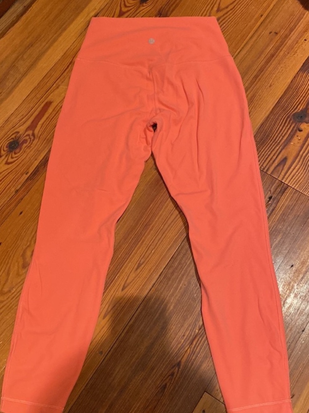 lululemon Coral-Orange Leggings